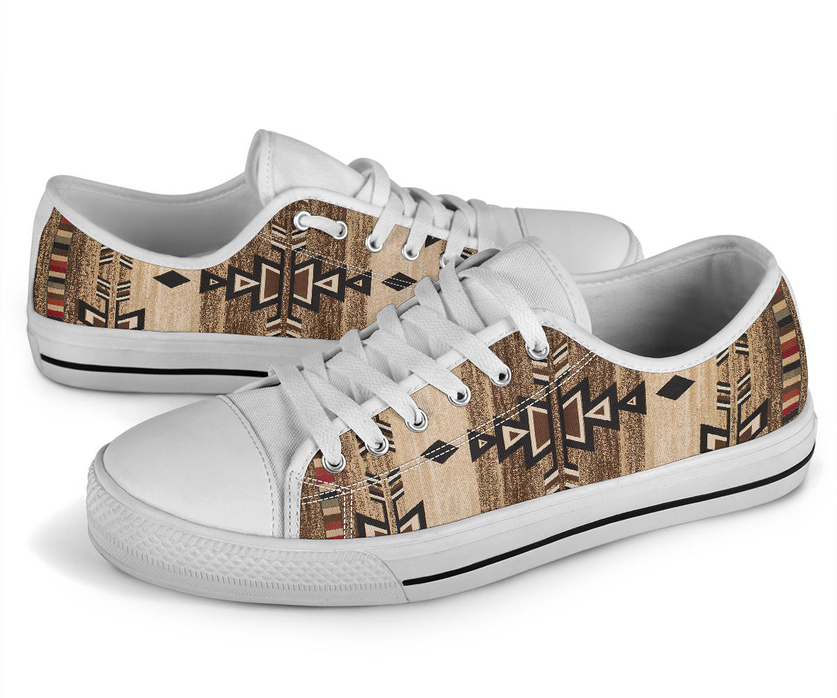 Brown Arrow Native American No Box Low Top Shoes LT10