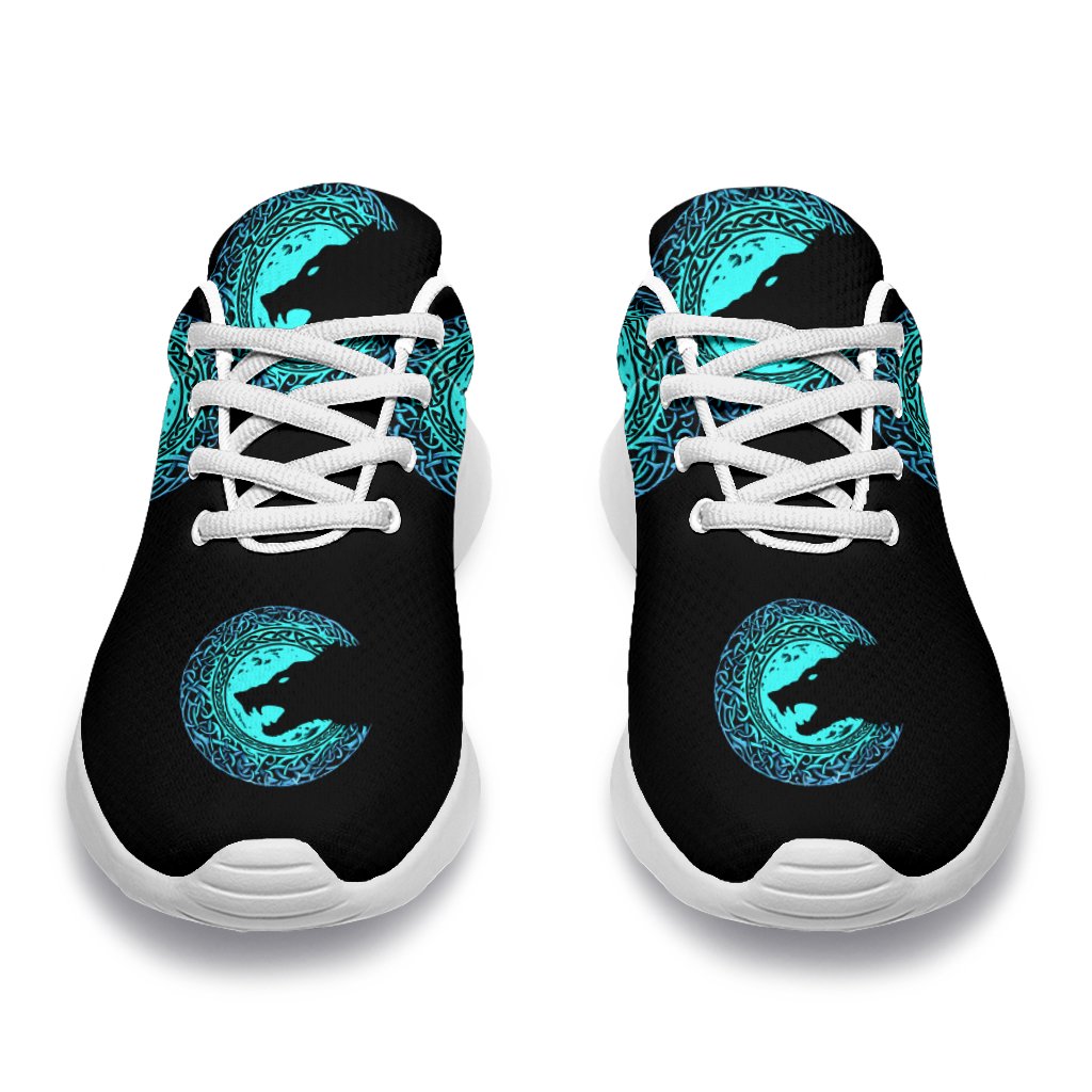 Viking Sport Sneakers - Fenrir Norse Wolf RLT12