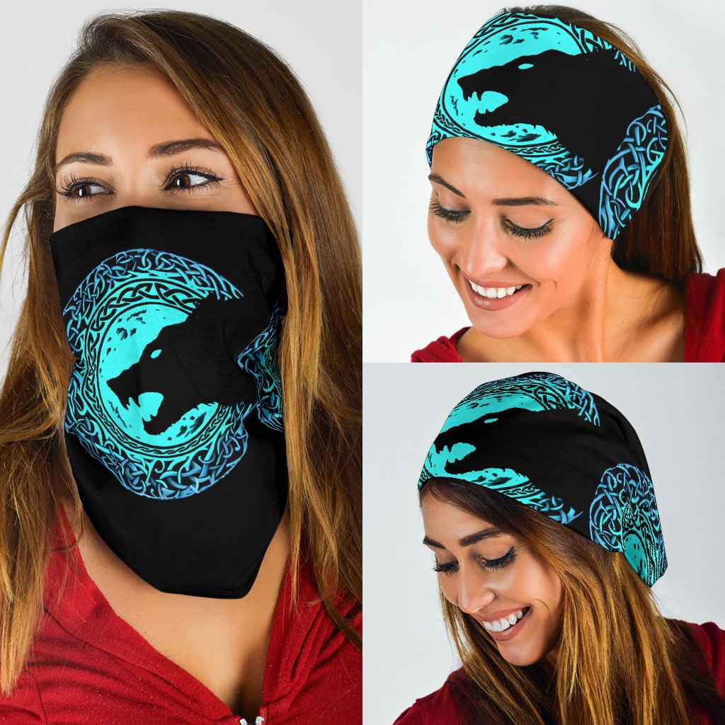 Viking Bandana 3 Pack Fenrir Norse Wolf RLT12