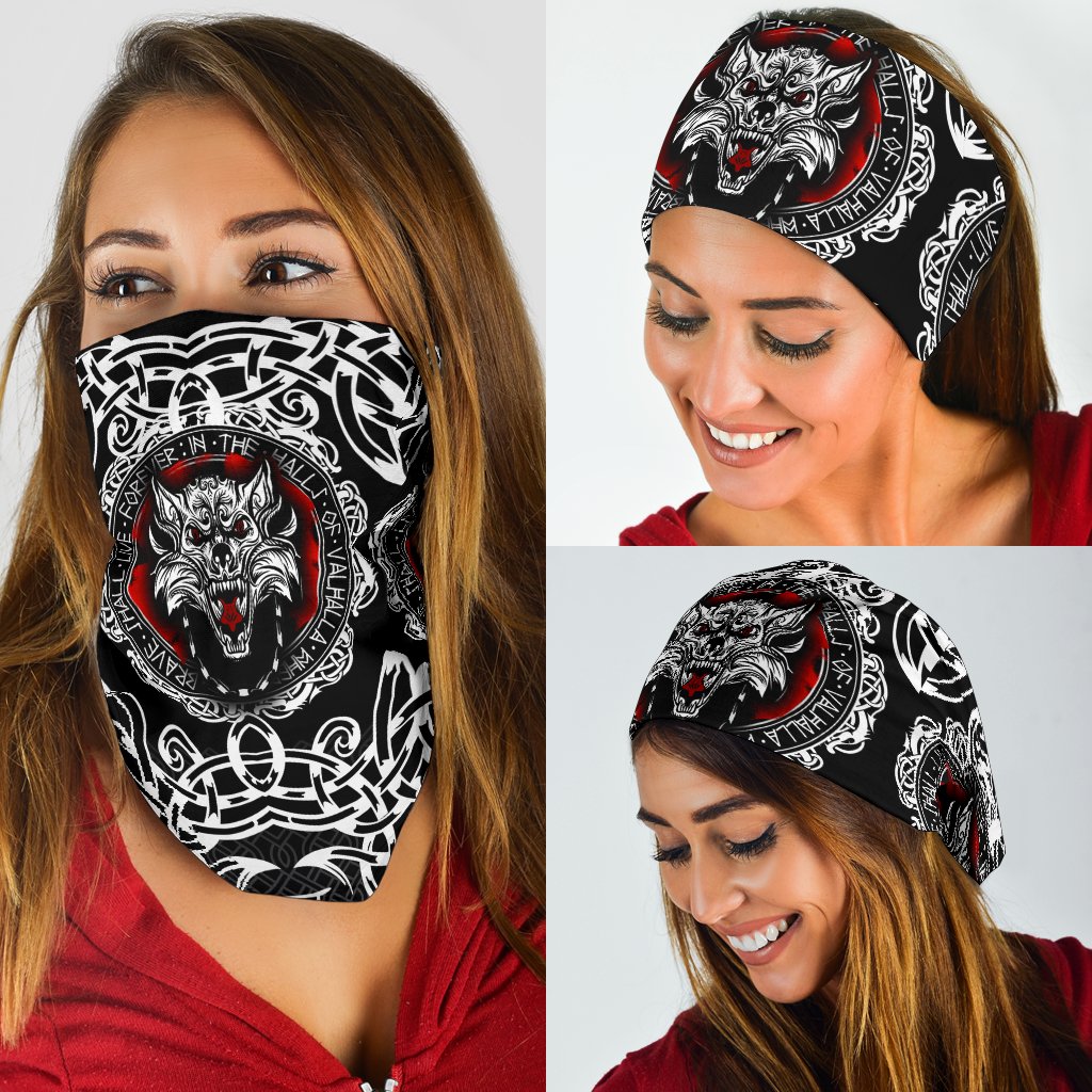 Viking Bandana 3 Pack, Fenrir Wolf RLT12