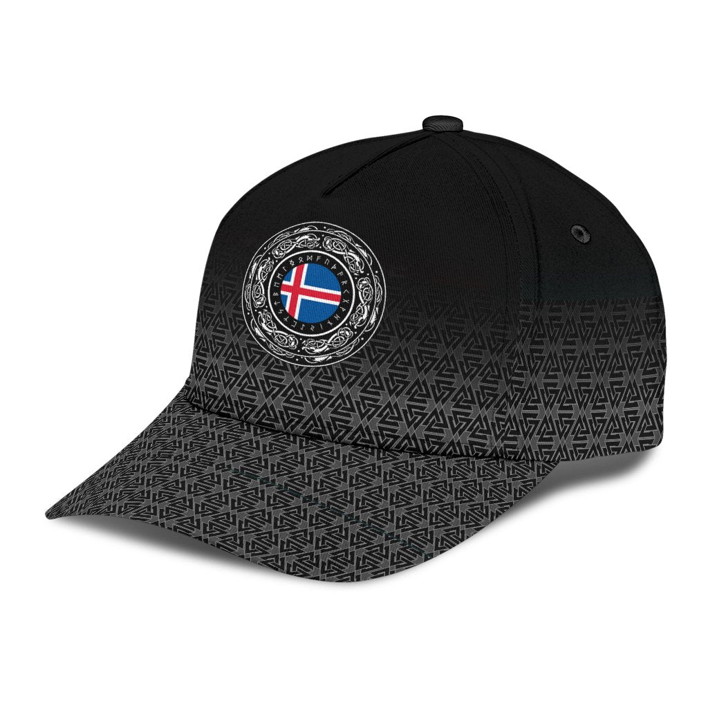 Viking Classic Cap Iceland Coat Of Arms RLT12