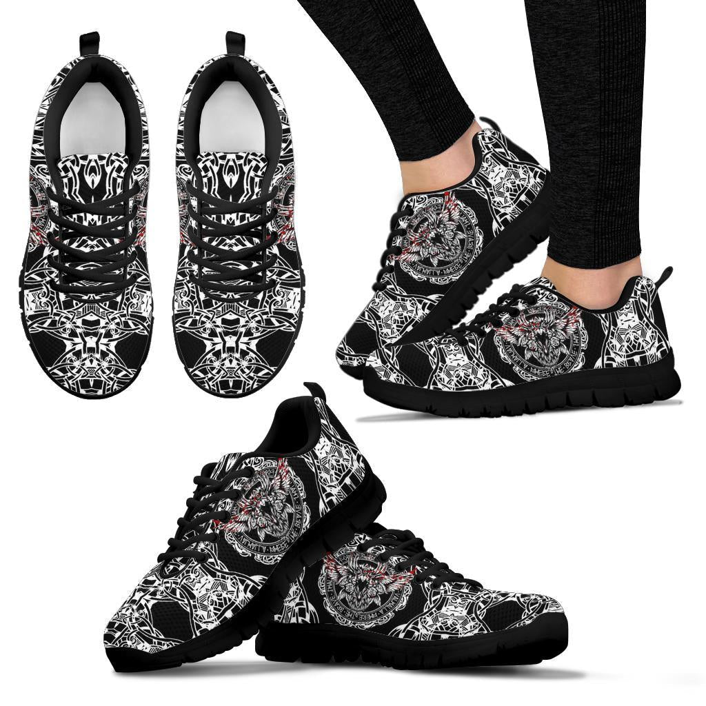 Viking Sneakers, Raven Blood RLT12