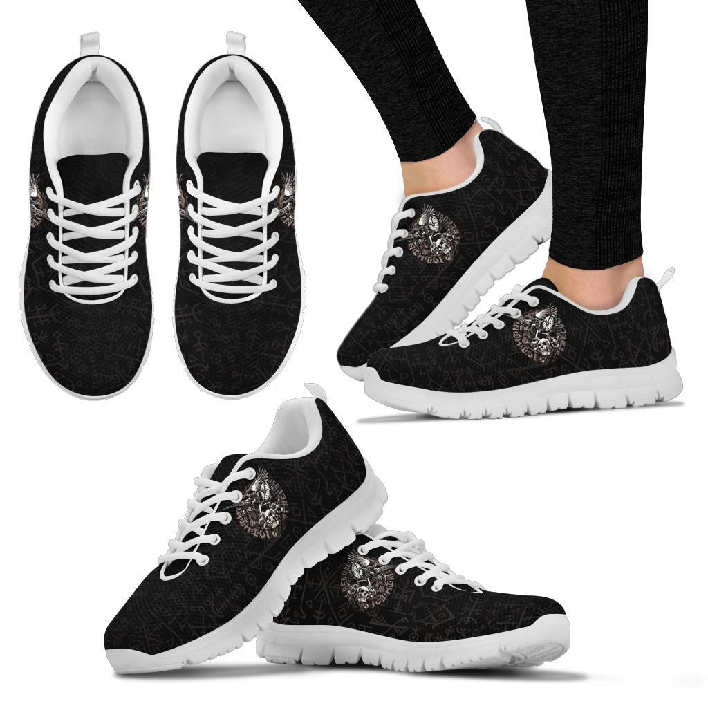 Viking Warrior Tattoo Odin Sneakers RLT12