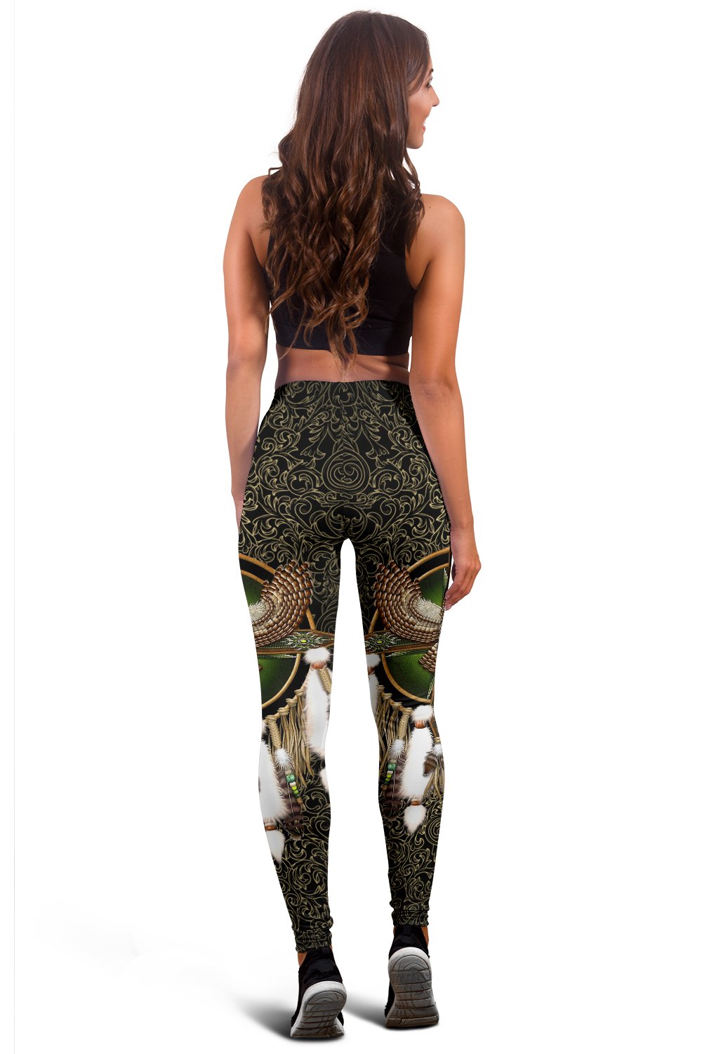 Owl Dreamcatcher Native American Design Women's Leggings LT10