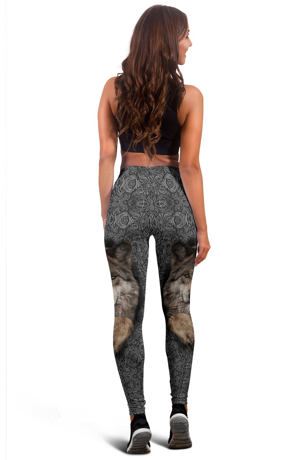 Escape Wolf Native American Women's Leggings LT10