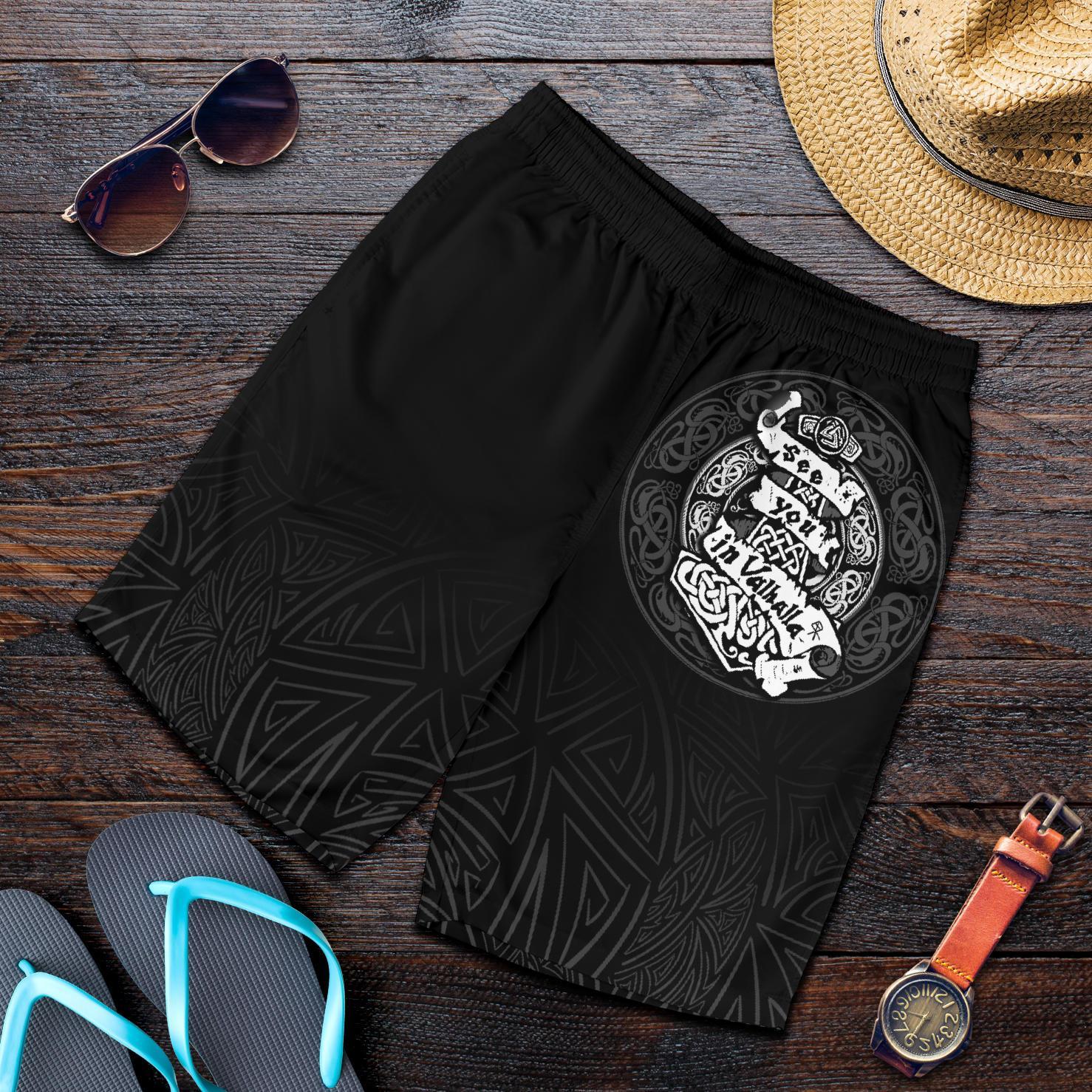 Viking Men's Shorts - See You In Valhalla RLT12