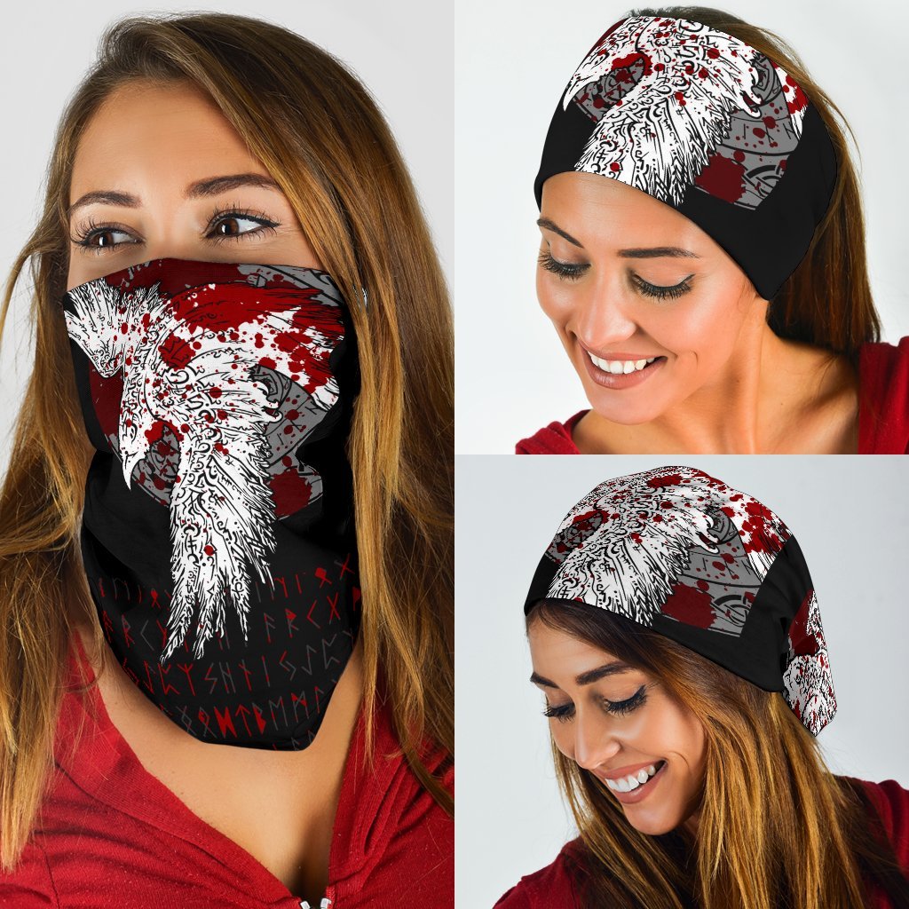 Viking Bandana 3 Pack Mystical Raven Tattoo Blood RLT12