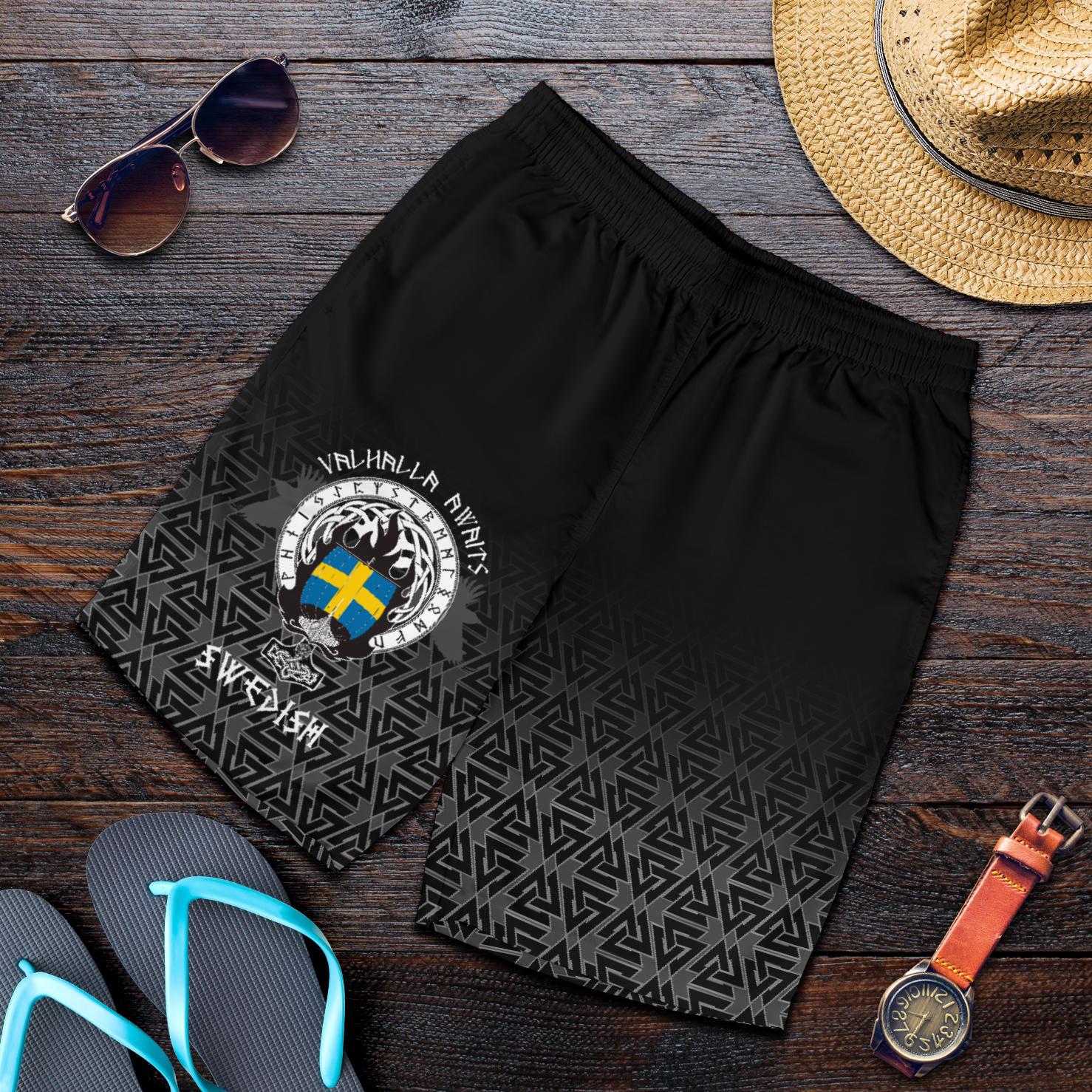 Viking Men's Shorts - Swedish Drakkar RLT12