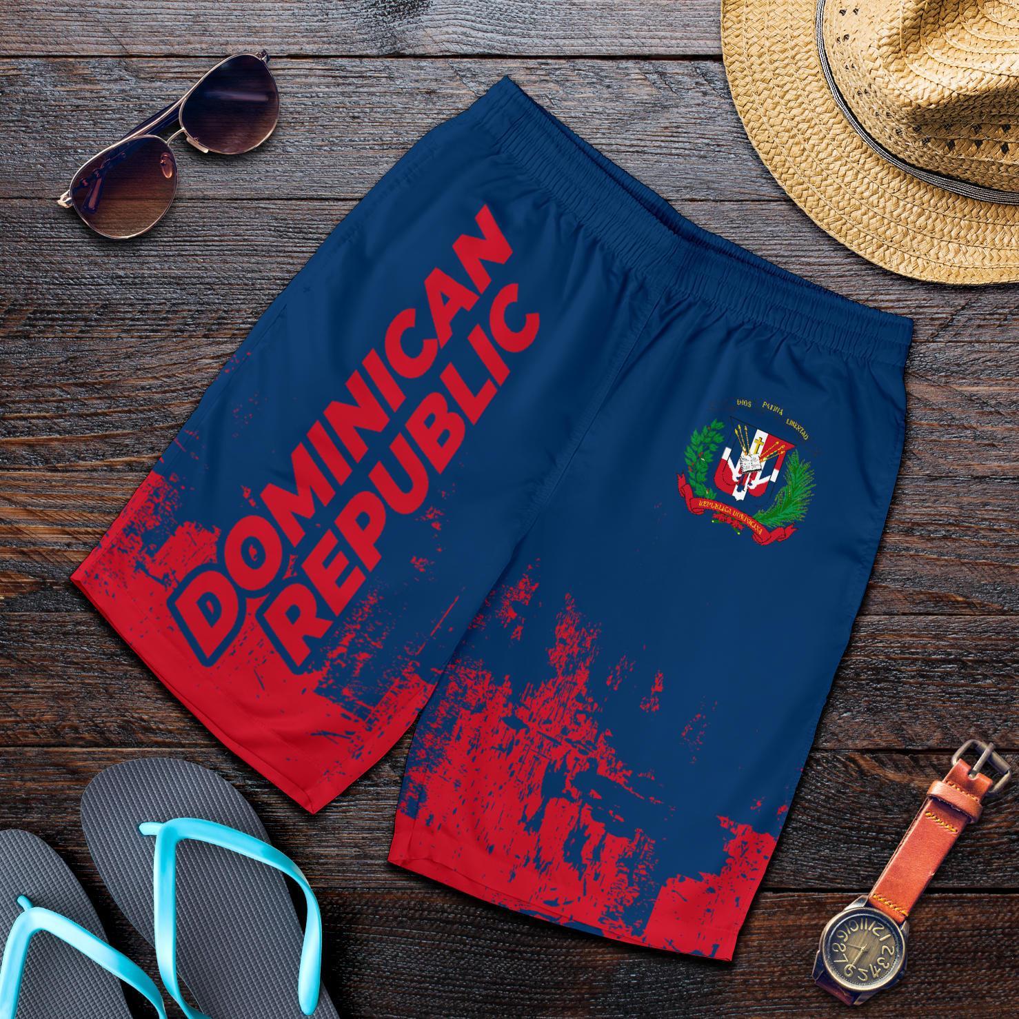 Dominican Republic Men Short - Smudge Style