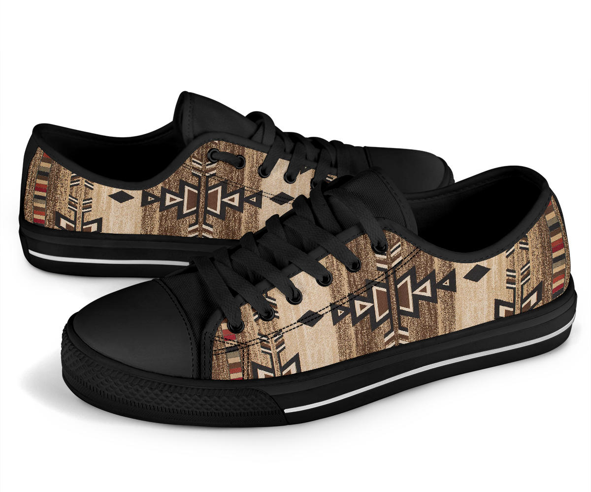 Brown Arrow Native American No Box Low Top Shoes LT10