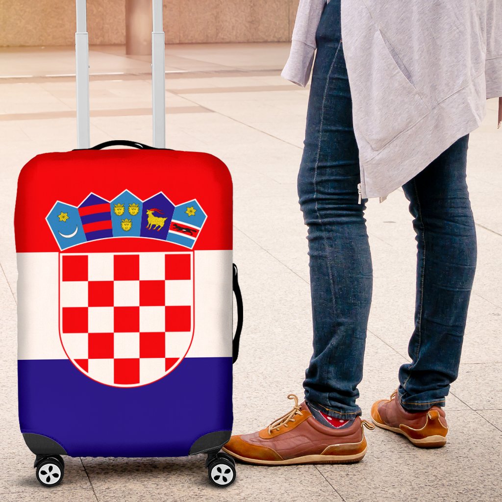 Croatia Flag Luggage Cover