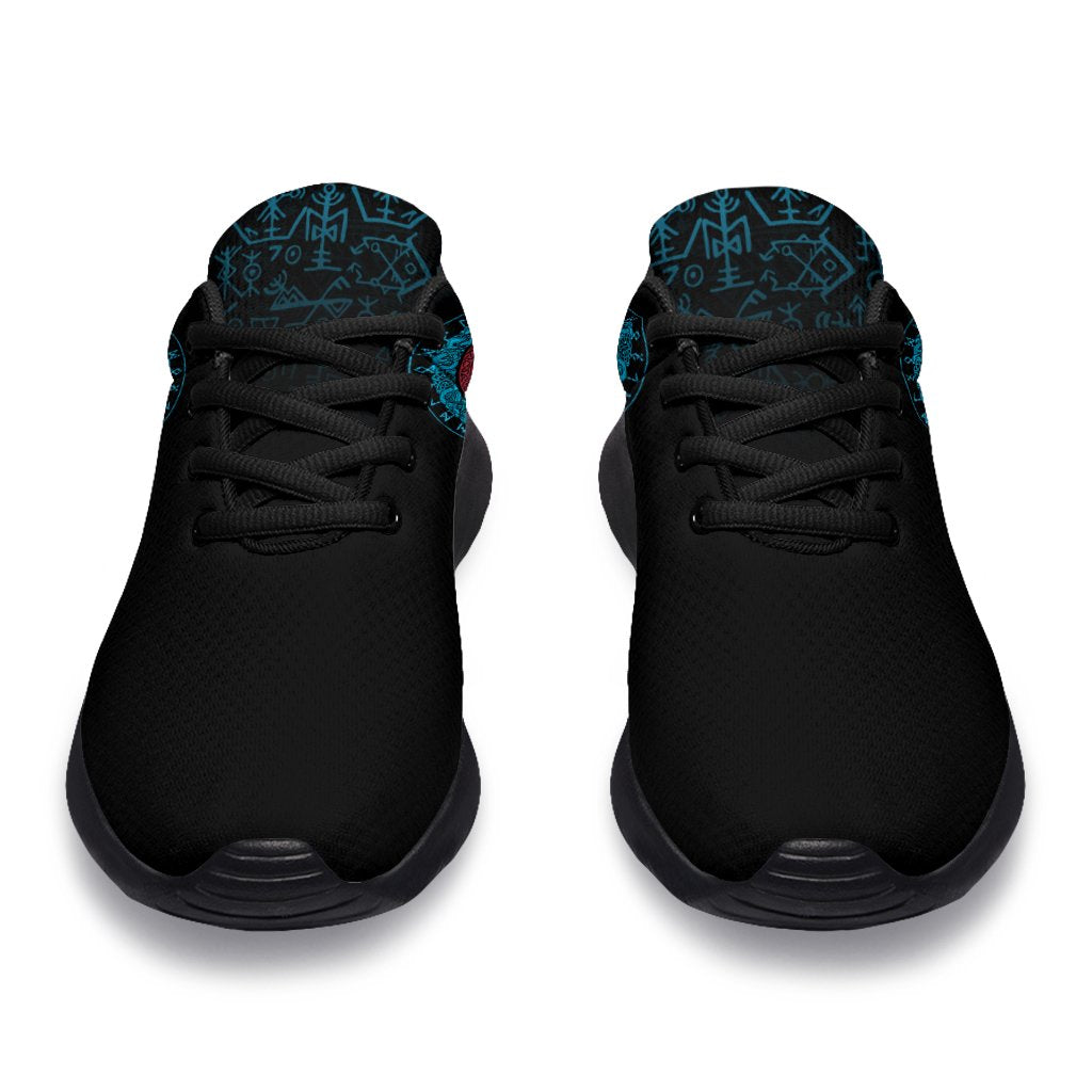 Viking Sport Sneakers - Raven Celtic Cyan RLT12