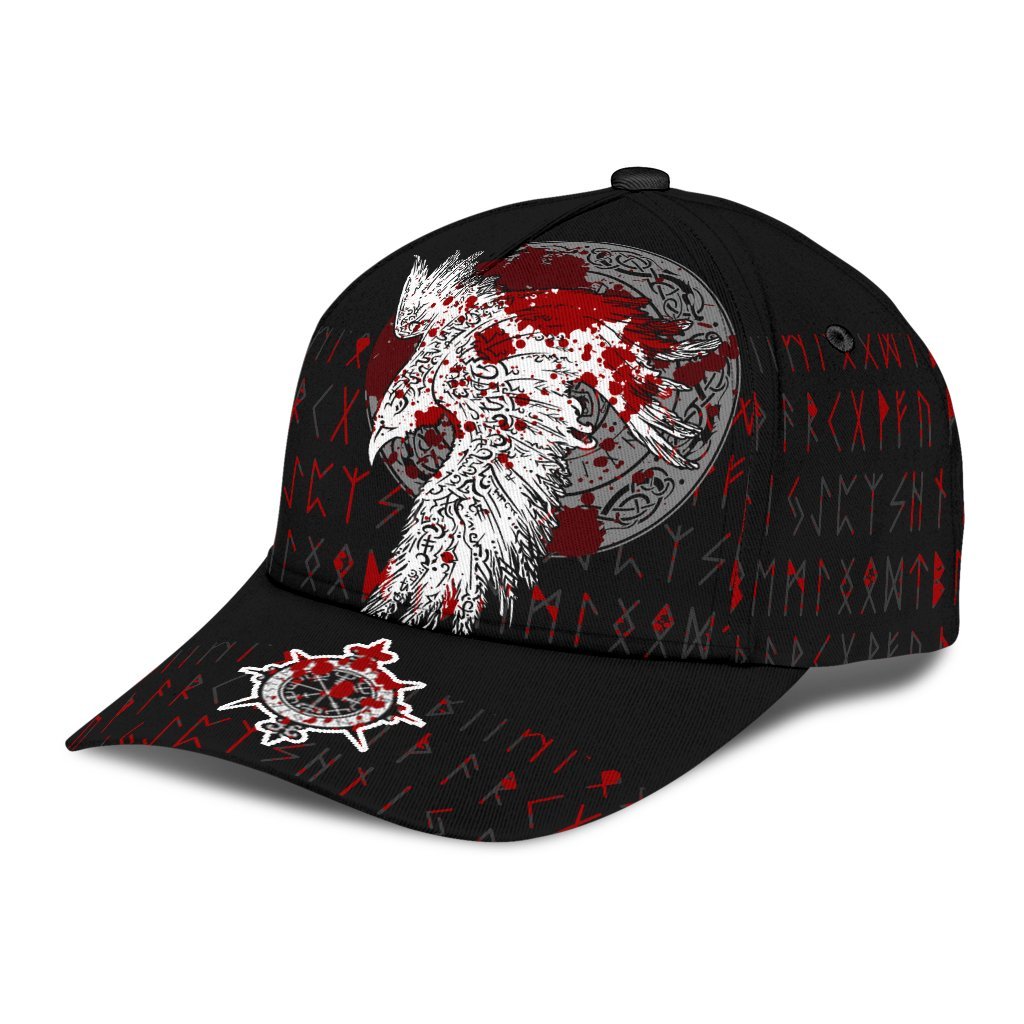 Viking Classic Cap Mystical Raven Tattoo Blood RLT12