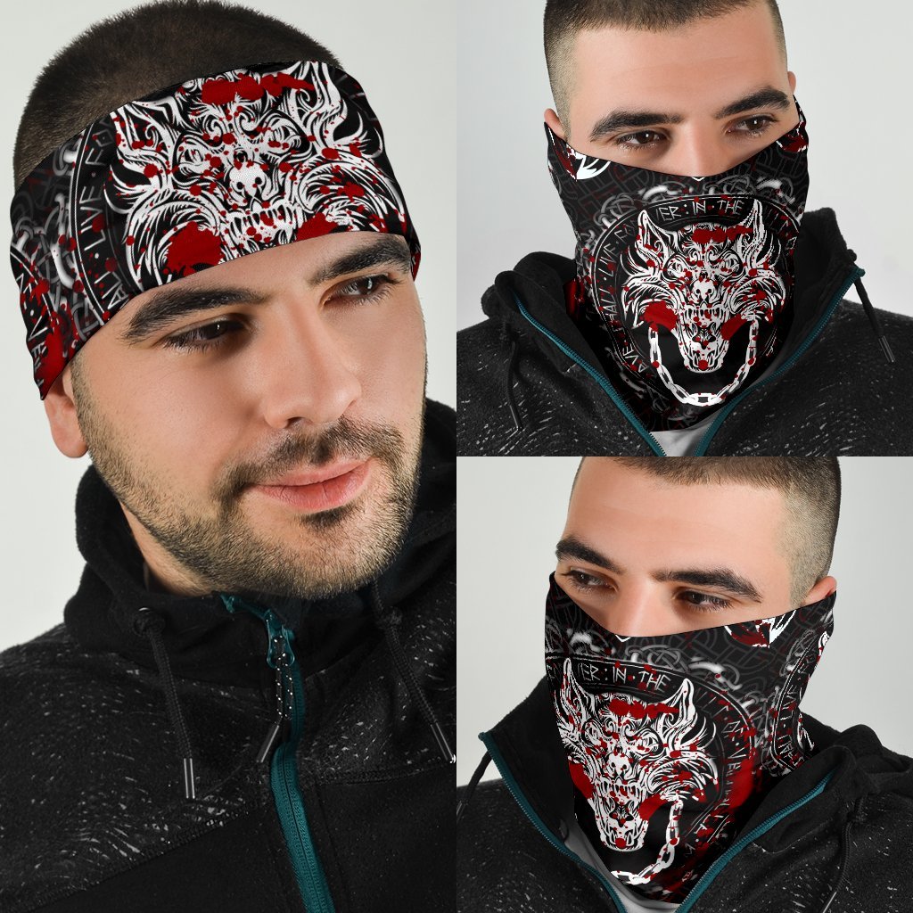 Viking Bandana 3 Pack Fenrir Viking Blood 3D RLT12