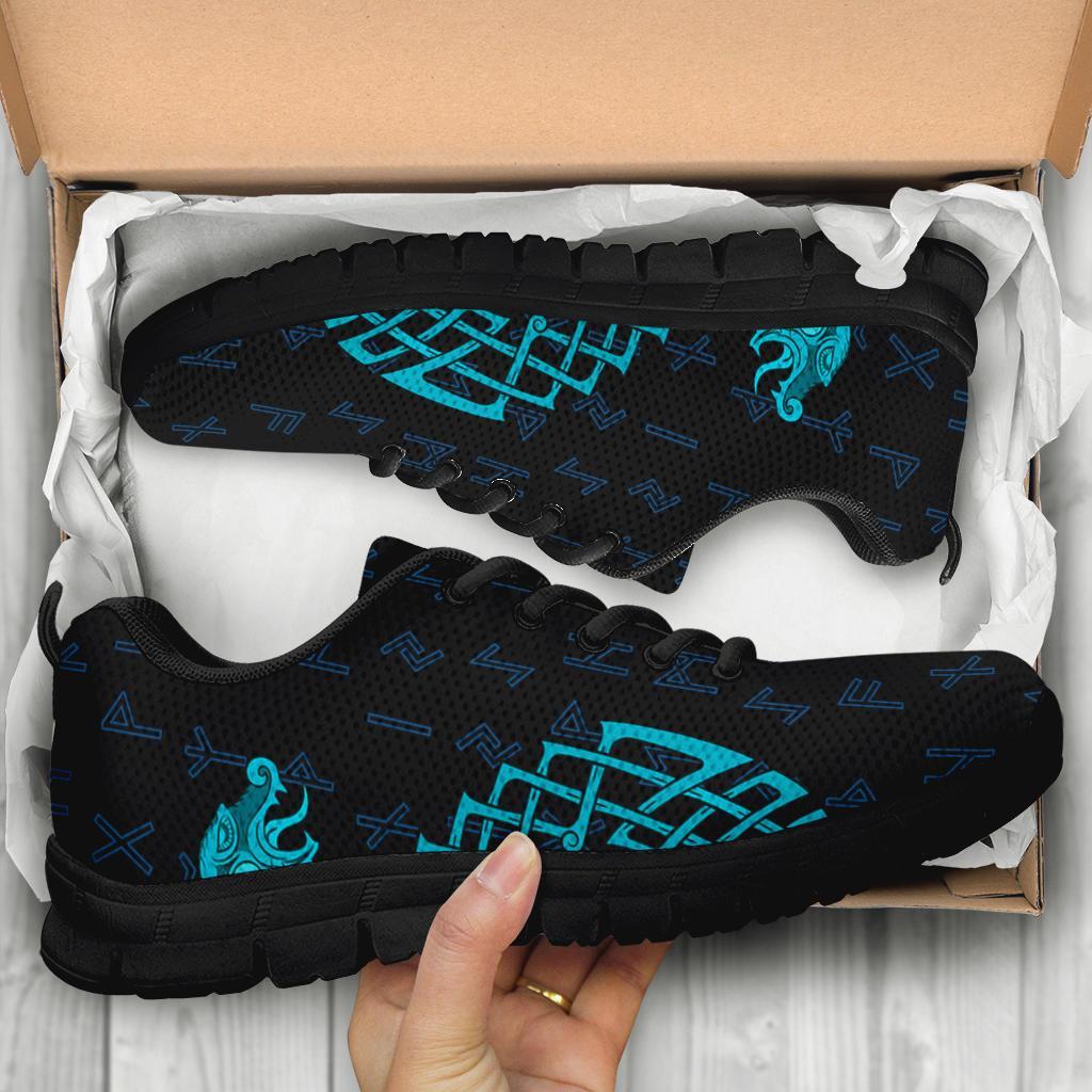 Viking Sneakers, Aegishjalmur Helm Of Awe Blue Edition RLT12