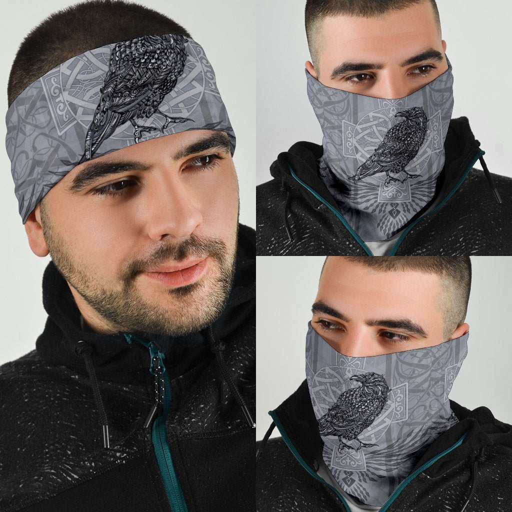 Viking Bandana 3 Pack Odin's Celtic Raven Scandinavian Tattoo Style RLT12