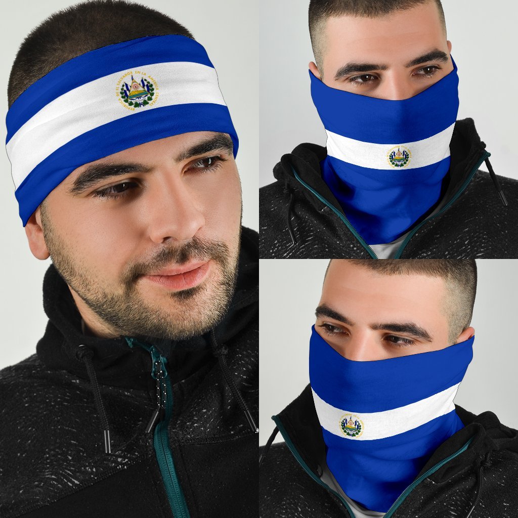 El Salvador Bandana 3-Pack - Flag Neck Gaiter