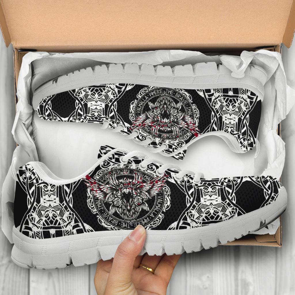 Viking Sneakers, Raven Blood RLT12