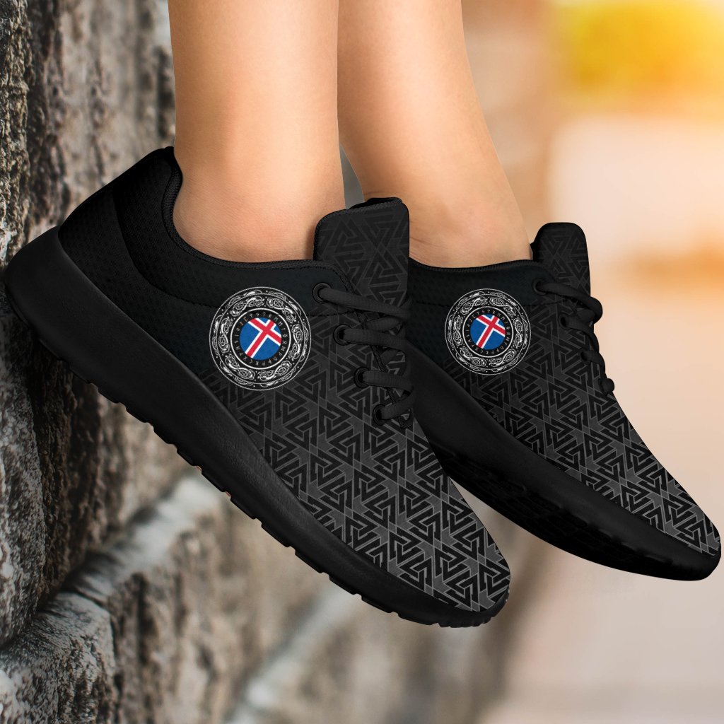 Viking Sport Sneakers - Iceland Coat Of Arms RLT12