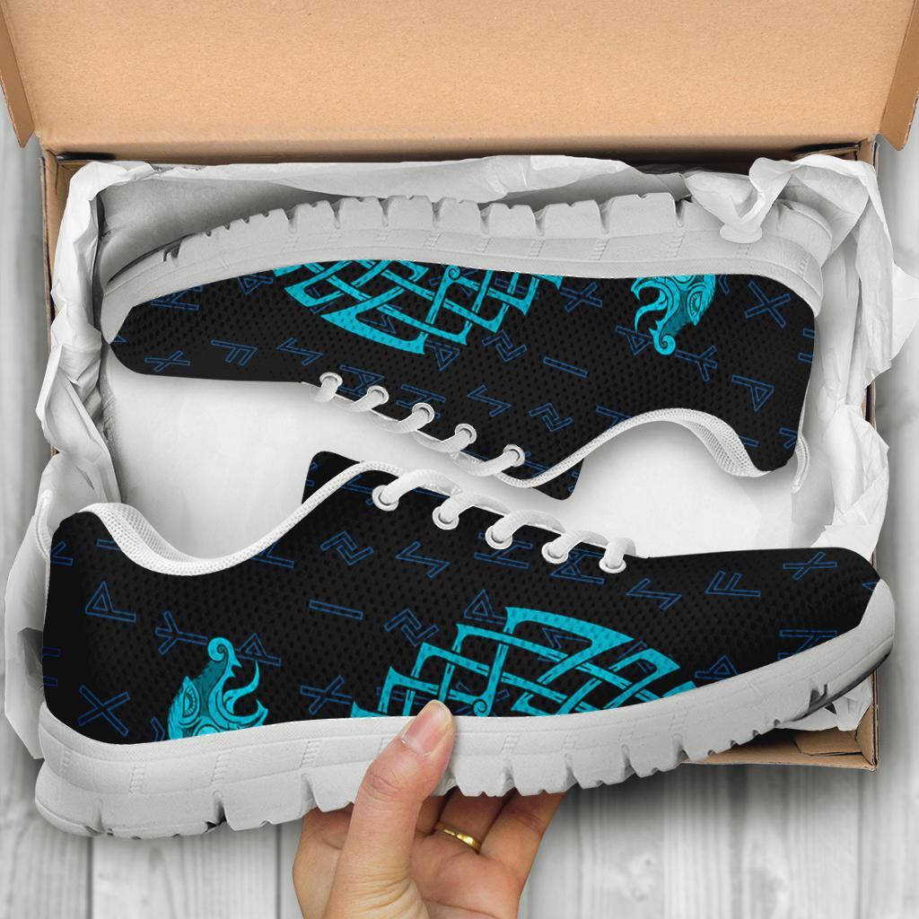 Viking Sneakers, Aegishjalmur Helm Of Awe Blue Edition RLT12