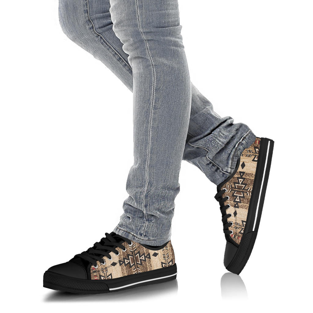 Brown Arrow Native American No Box Low Top Shoes LT10