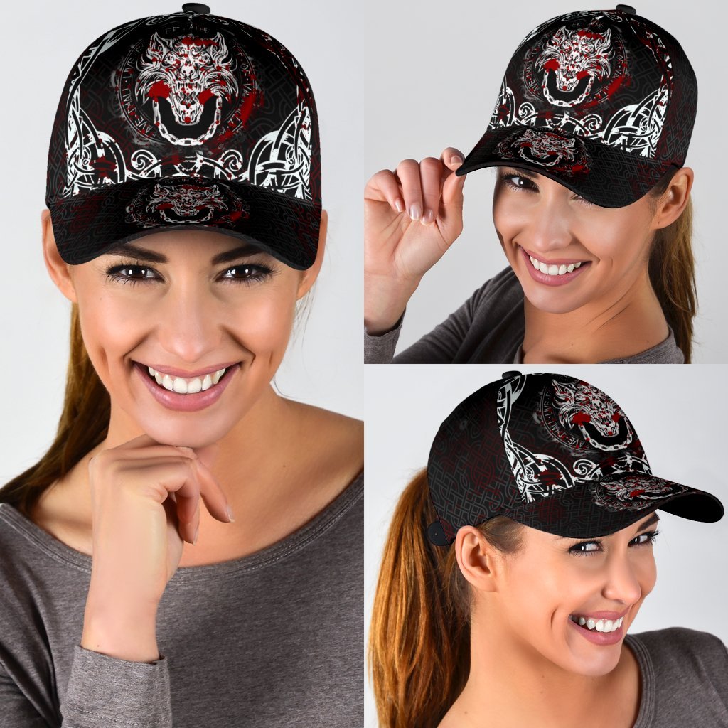 Viking Classic Cap Fenrir Viking Blood 3D RLT12