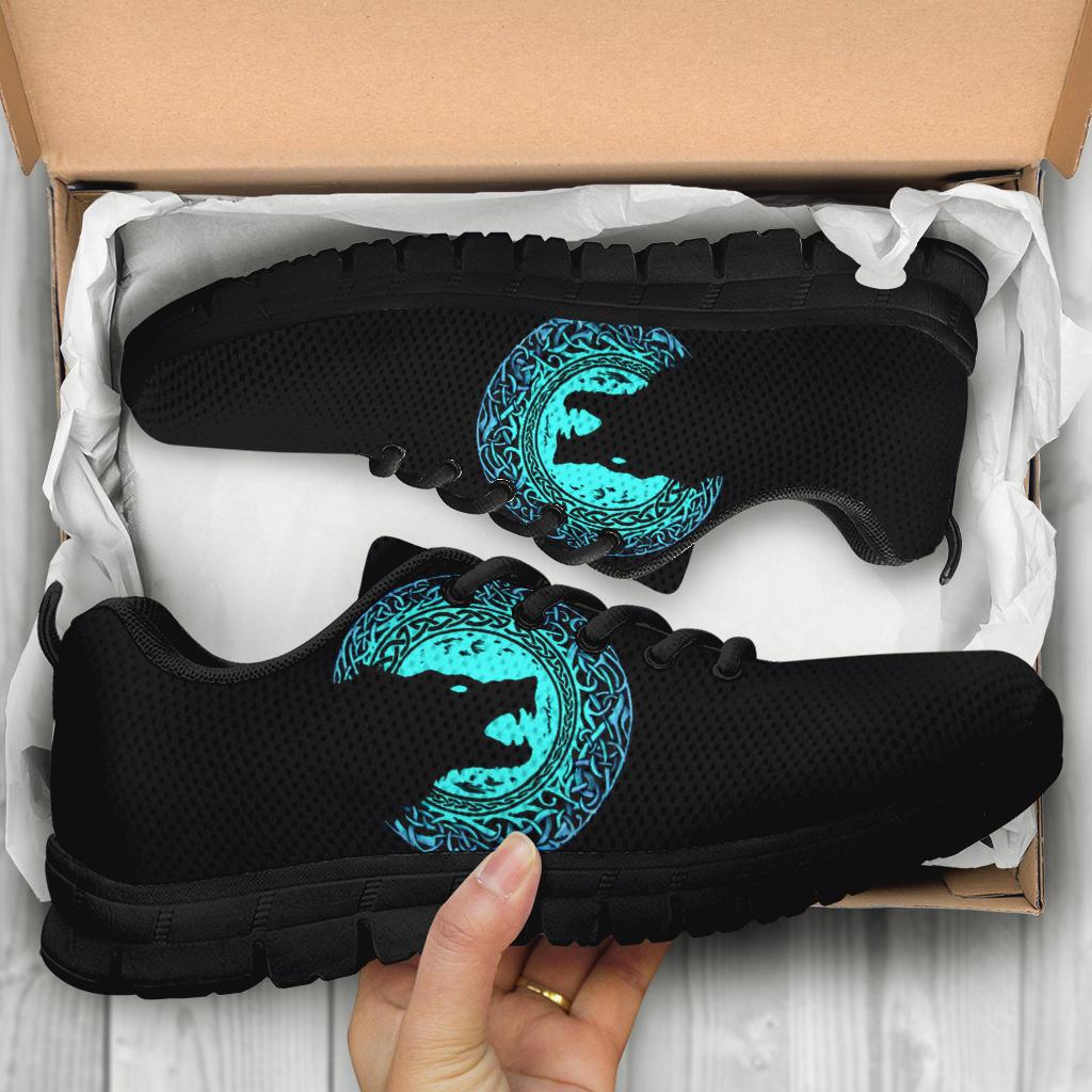 Viking Sneakers - Fenrir Norse Wolf RLT12