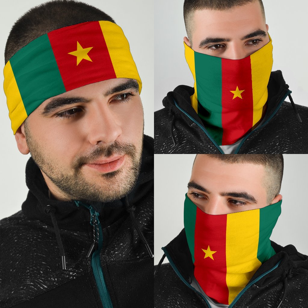 Cameroon Bandana 3-Pack - Flag Neck Gaiter