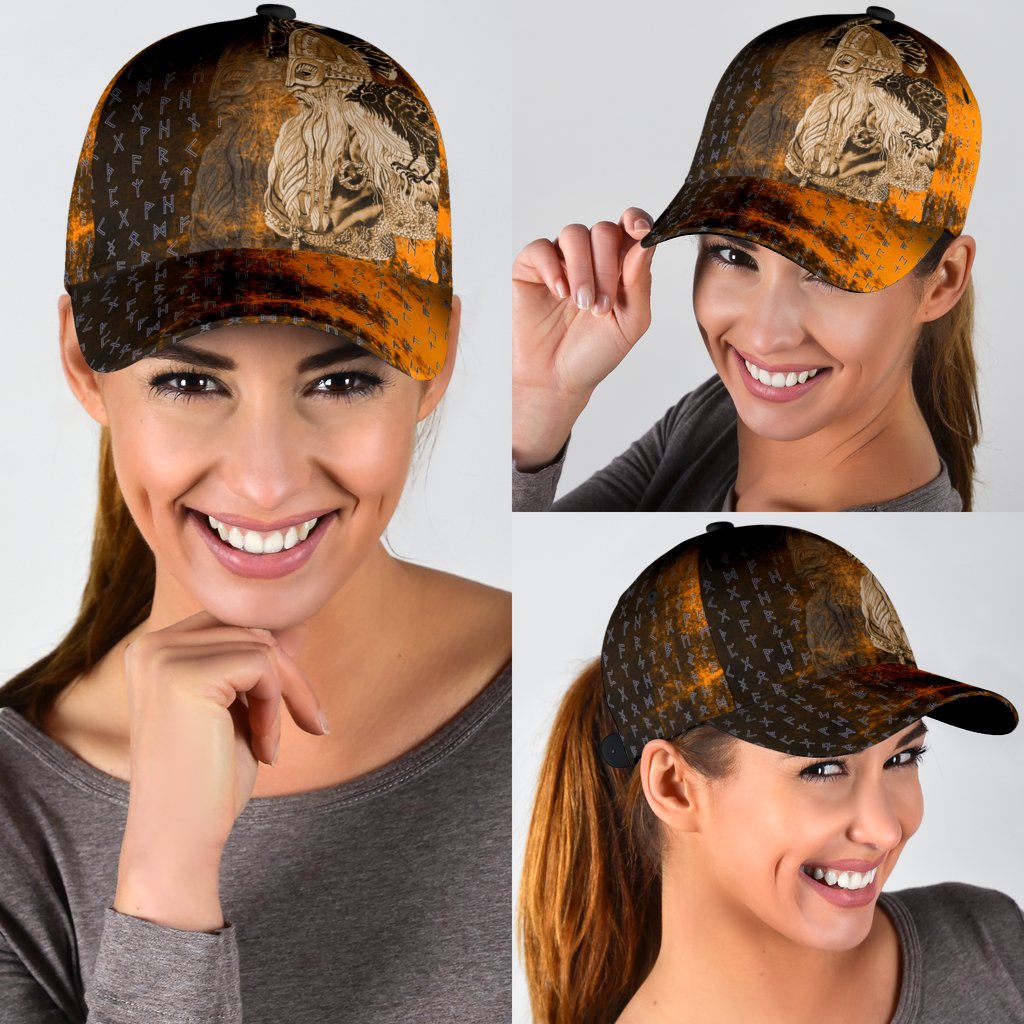 Viking Classic Cap Odin Raven Viking Gold RLT12