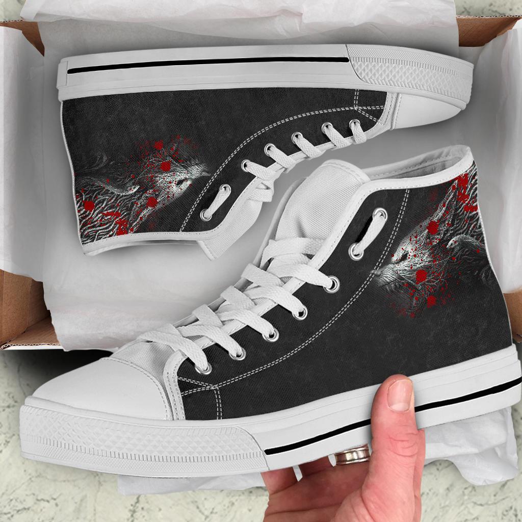 Viking High Top Shoes, Fenrir Blood RLT12