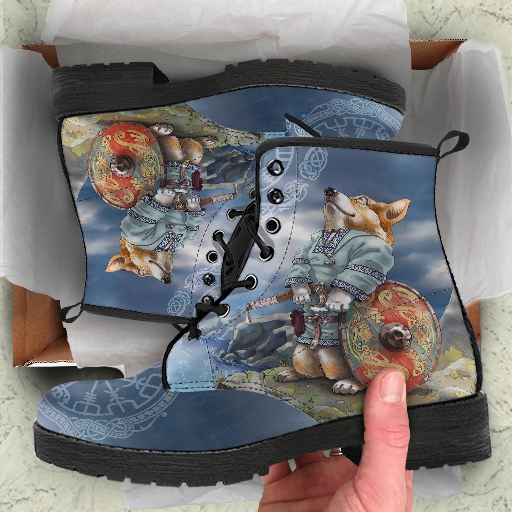 Viking Leather Boots, Corgi RLT12