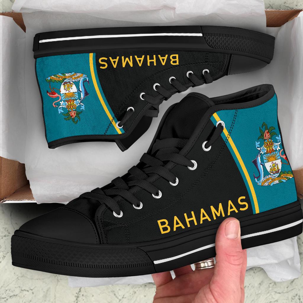 Bahamas High Top Canvas Shoes - Curve Version