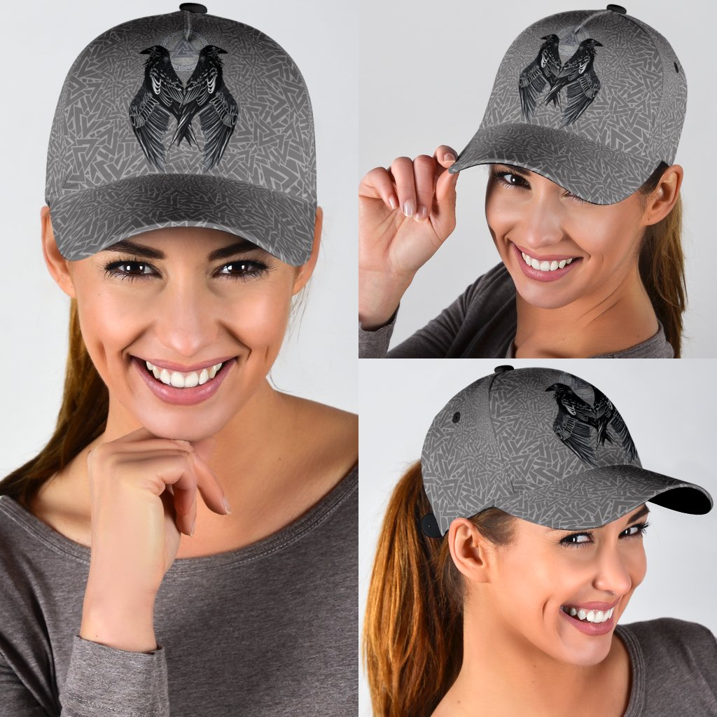 Viking Classic Cap Raven Valknut RLT12