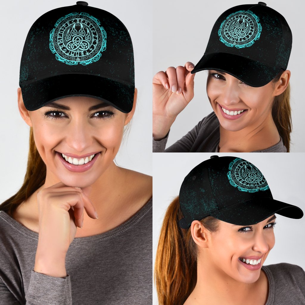 Viking Classic Cap Viking Bear Claws Cyan Tattoo RLT12