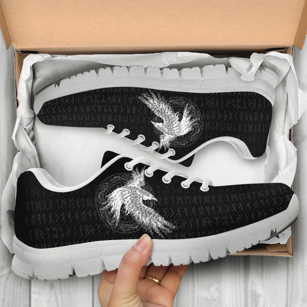 Viking Sneakers Mystical Raven Tattoo Special RLT12