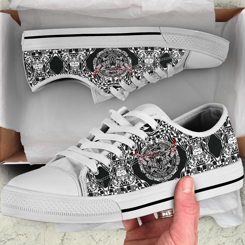 Viking Low Top Shoes, Raven Blood RLT12
