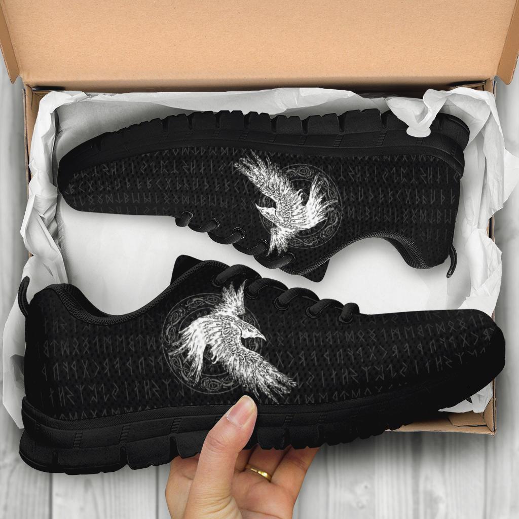 Viking Sneakers Mystical Raven Tattoo Special RLT12