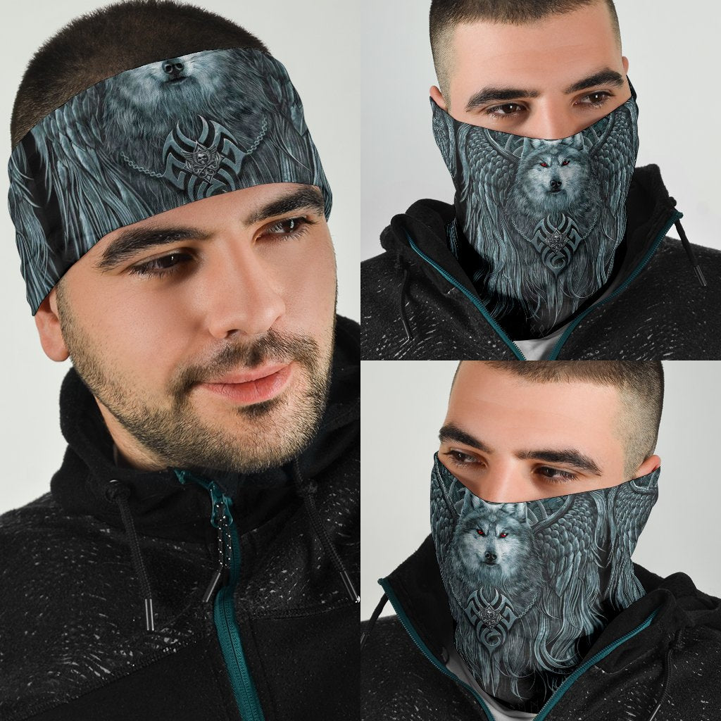 Viking Bandana 3 Pack, Spiral Wolf Spirit RLT12