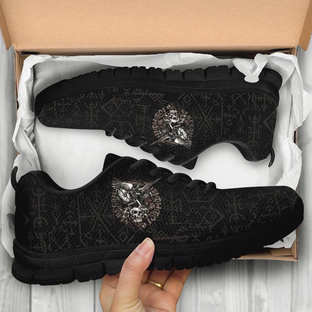 Viking Warrior Tattoo Odin Sneakers RLT12
