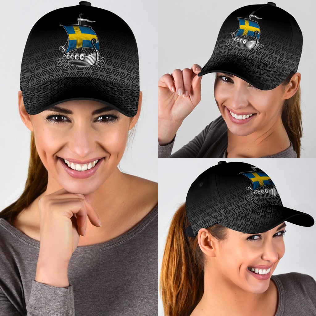 Viking Classic Cap Swedish Drakkar RLT12