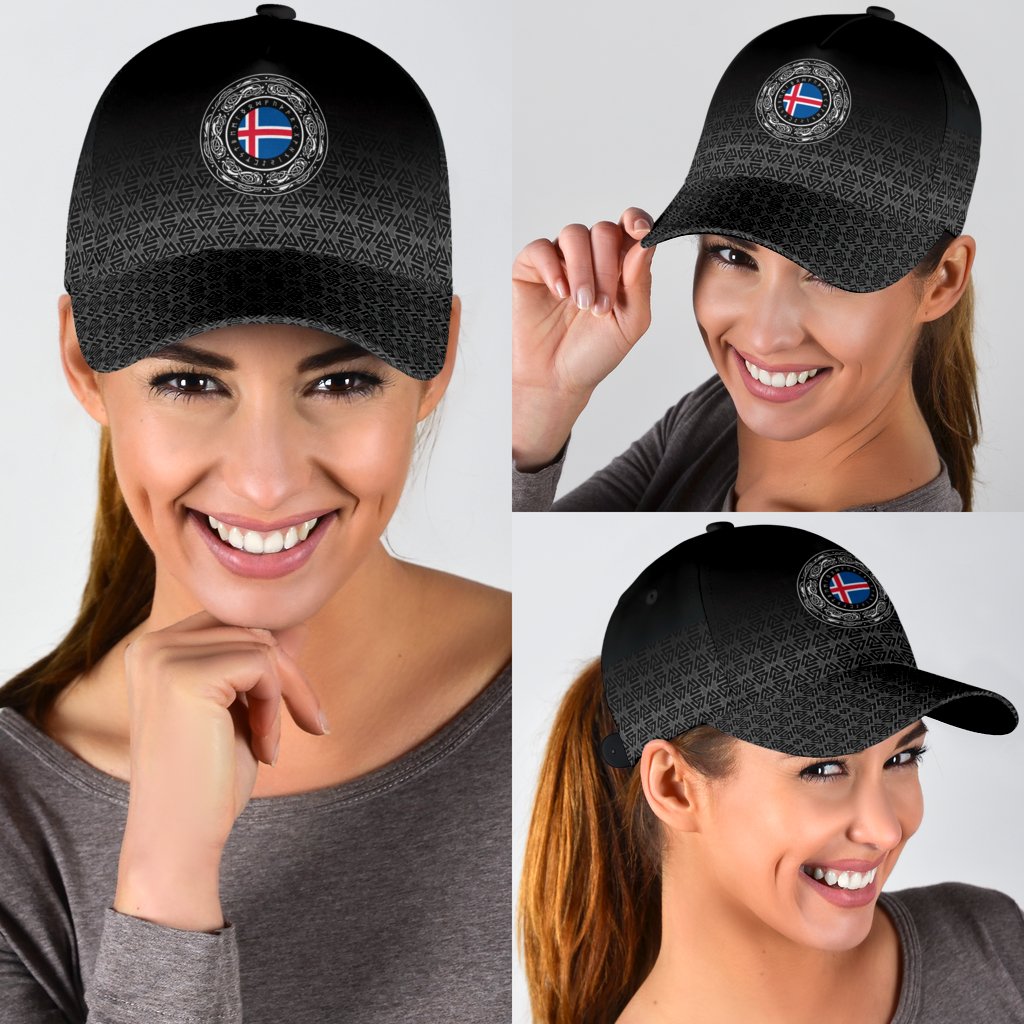 Viking Classic Cap Iceland Coat Of Arms RLT12