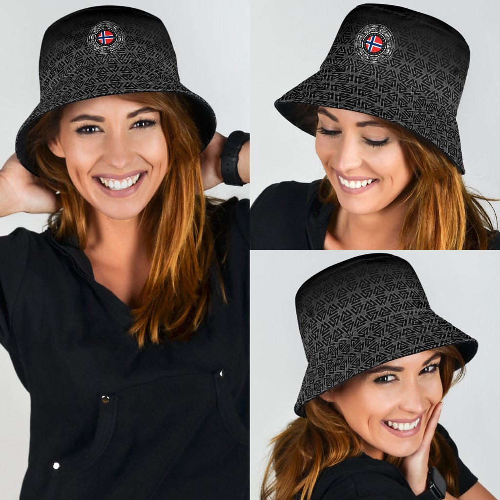 Viking Bucket Hat Norway Coat Of Arms RLT12