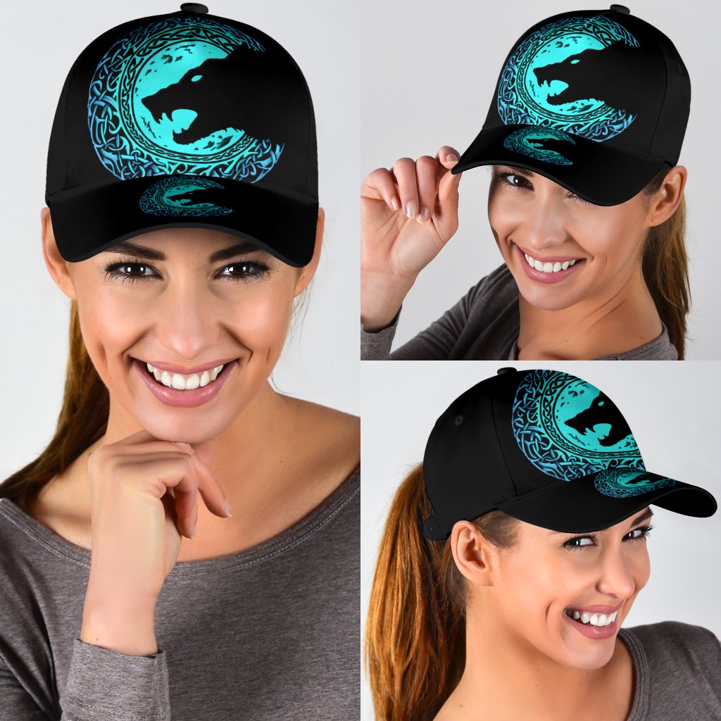 Viking Classic Cap Fenrir Norse Wolf RLT12