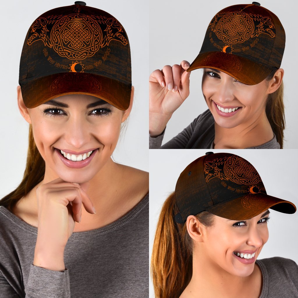 Viking Classic Cap, Skoll and Hati Orange RLT12