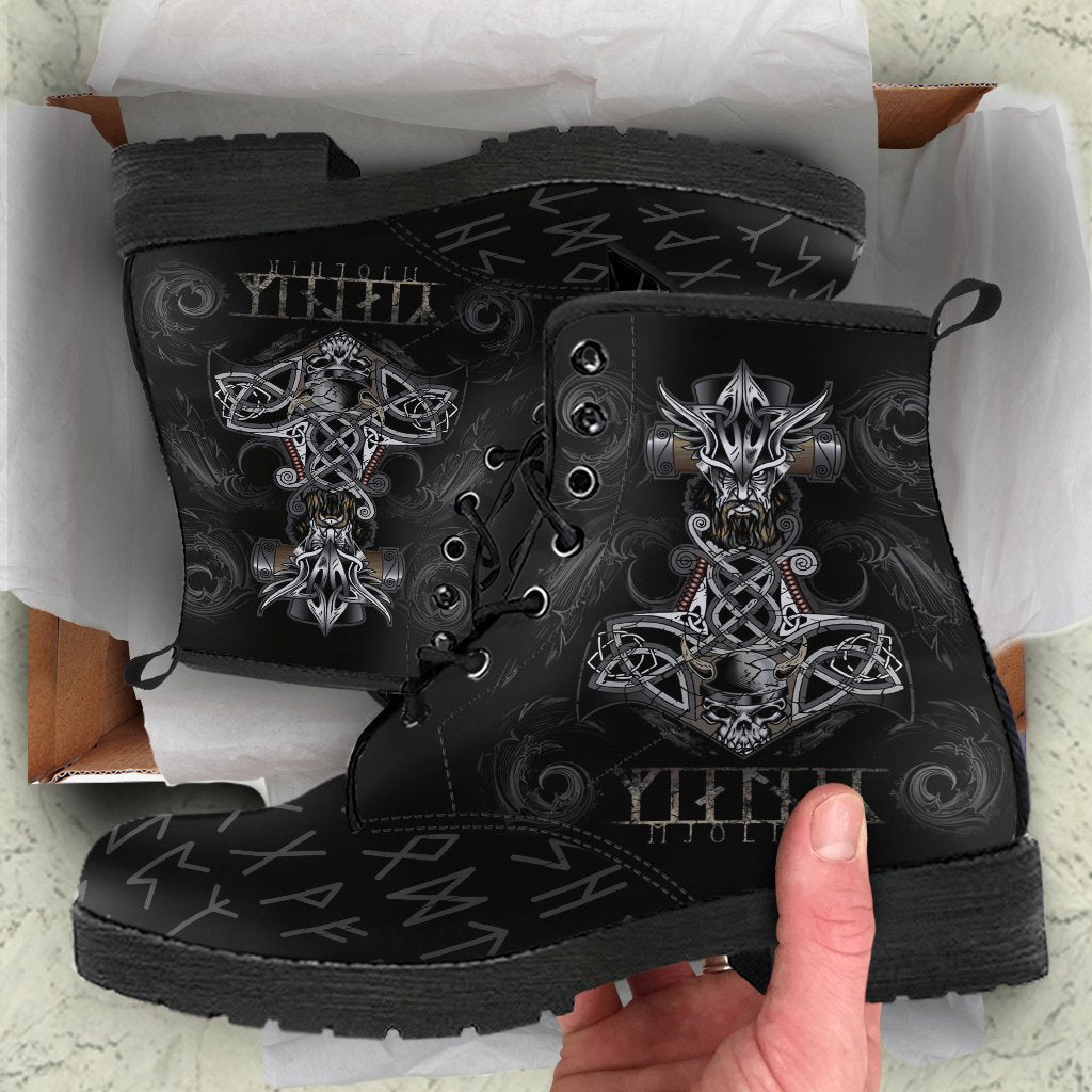 Viking Leather Boots Mjolnir RLT12