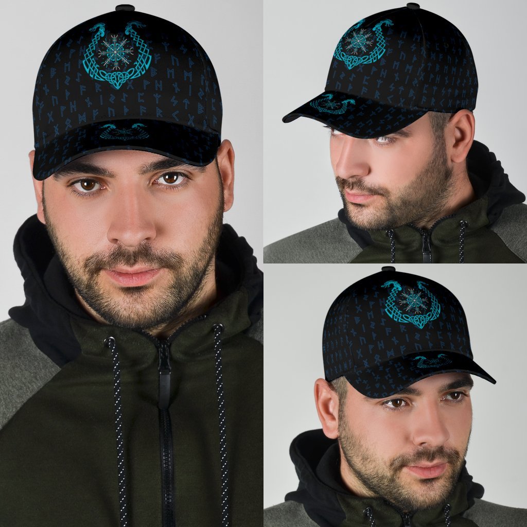 Viking Classic Cap, Aegishjalmur Helm Of Awe Blue Edition RLT12