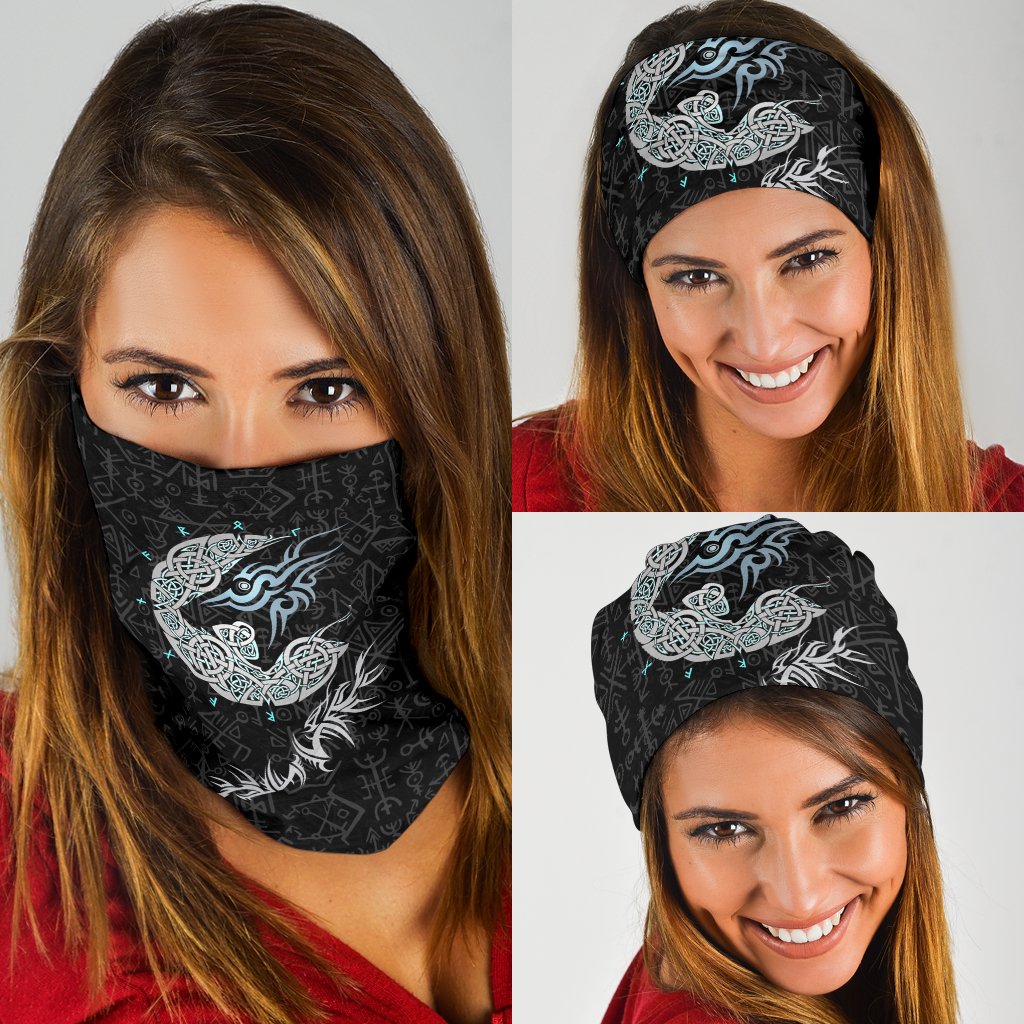Viking Fenrir Wolf Bandana 3 Pack RLT12