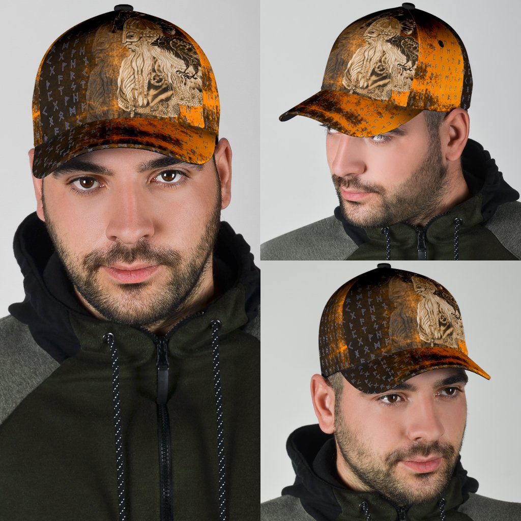 Viking Classic Cap Odin Raven Viking Gold RLT12