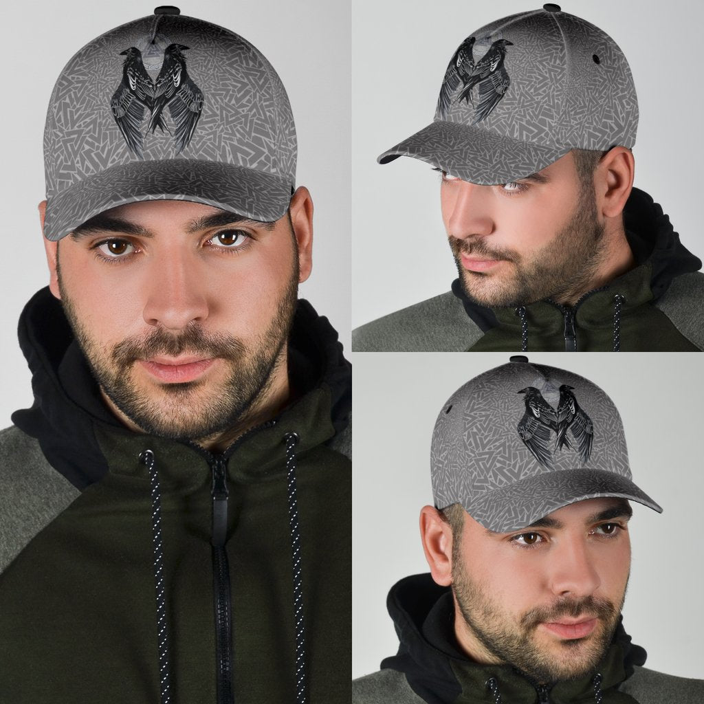 Viking Classic Cap Raven Valknut RLT12