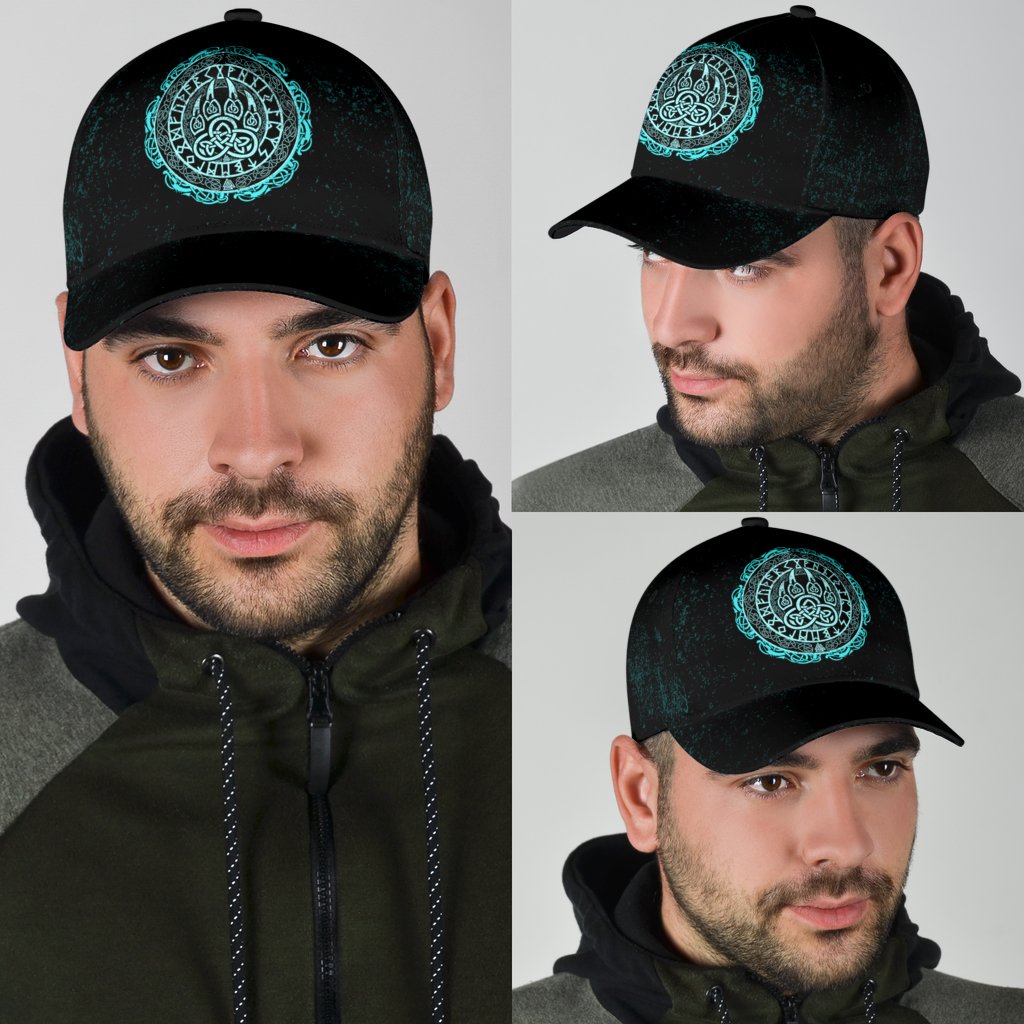Viking Classic Cap Viking Bear Claws Cyan Tattoo RLT12